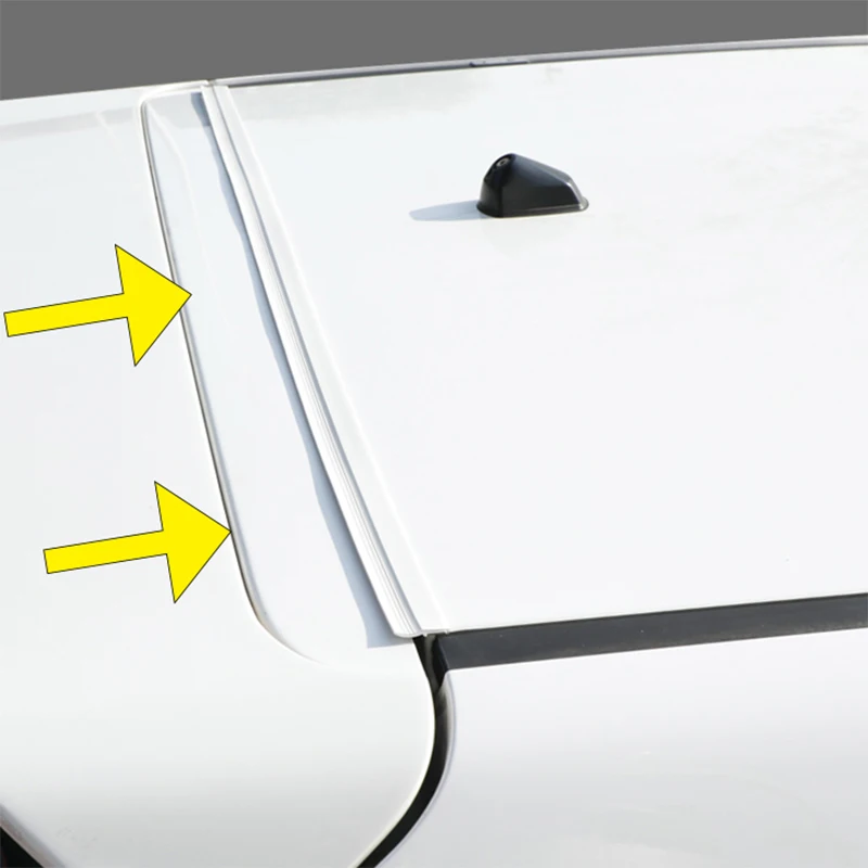 

1.6m DIY Noise Insulation Weatherstrip Car Door Rubber Seal Strip Trunk Edge Sealing Adhesive Stickers Auto External Accessories