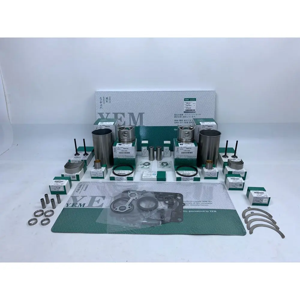 Новая деталь двигателя 2TNE68 комплект Overhual с подшипниками поршневыми кольцами