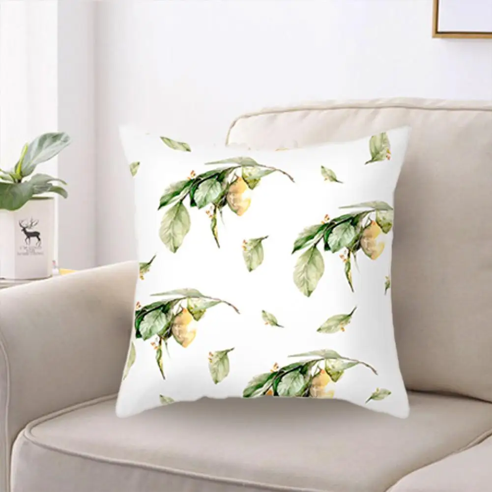 45*45 см домашний Подушка Чехол летняя с рисунком лимона диван кресло Товары