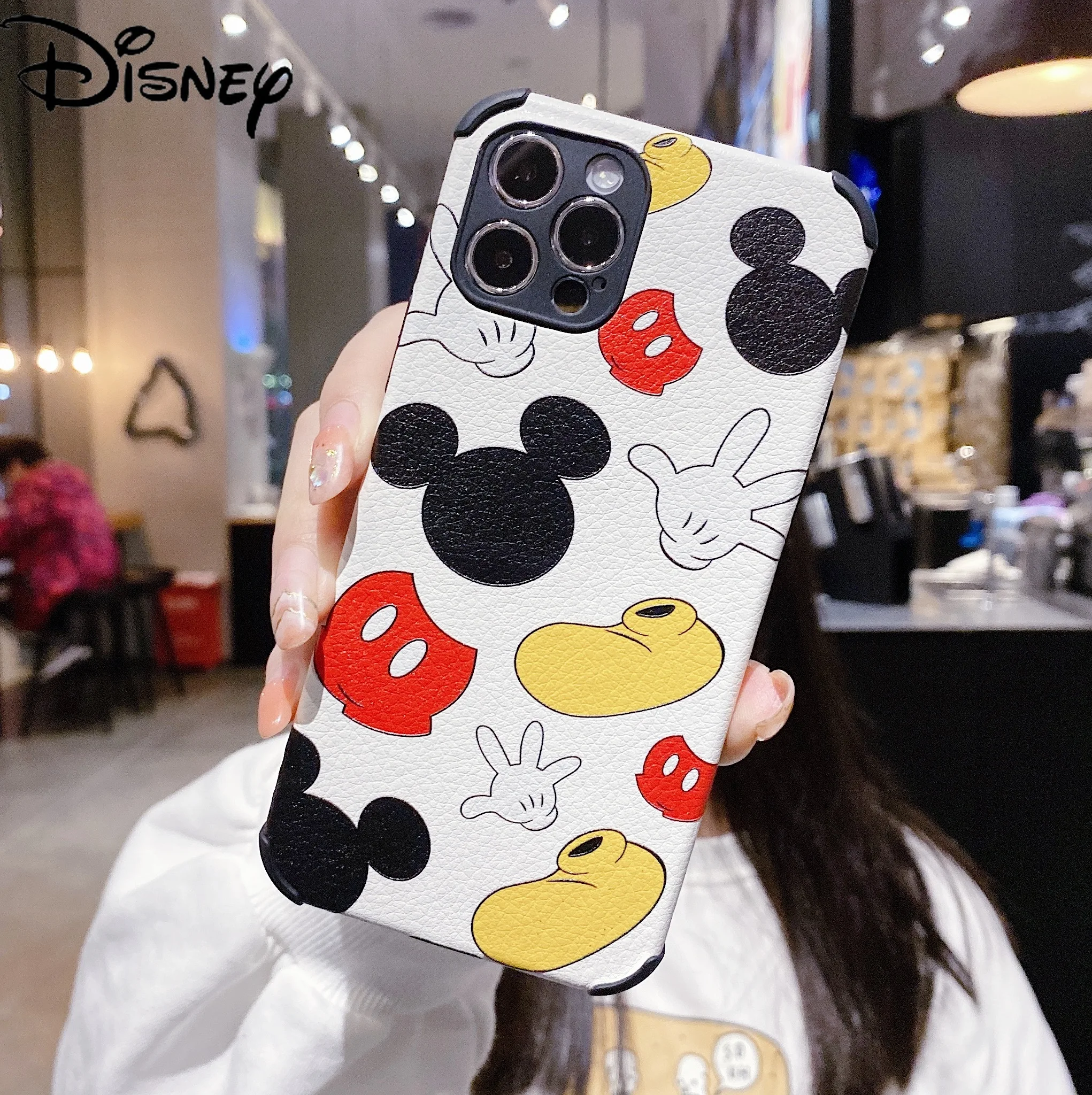 

Disney Cute Mickey Minnie Original Phone Case for iPhone 6S/7/8PPhone Couple Case Cover for iPhone 6P 6sp