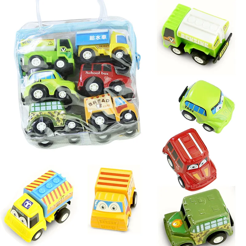 Детские Мини автомобили тянущиеся игрушки мобильный пожарный автомобиль такси