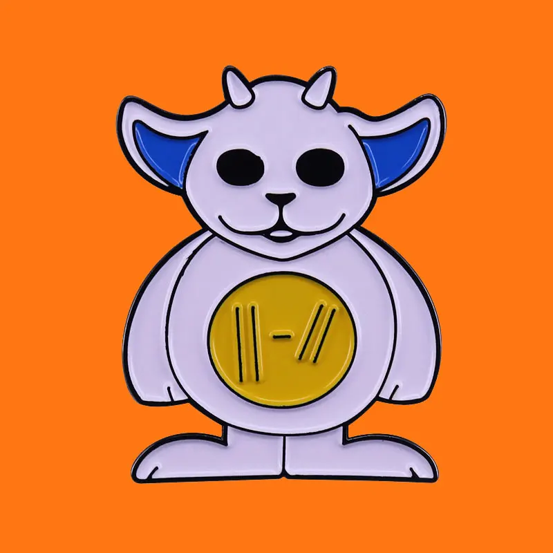 Эмалированные значки в виде милых животных на удачу коллекционные Оригинальные