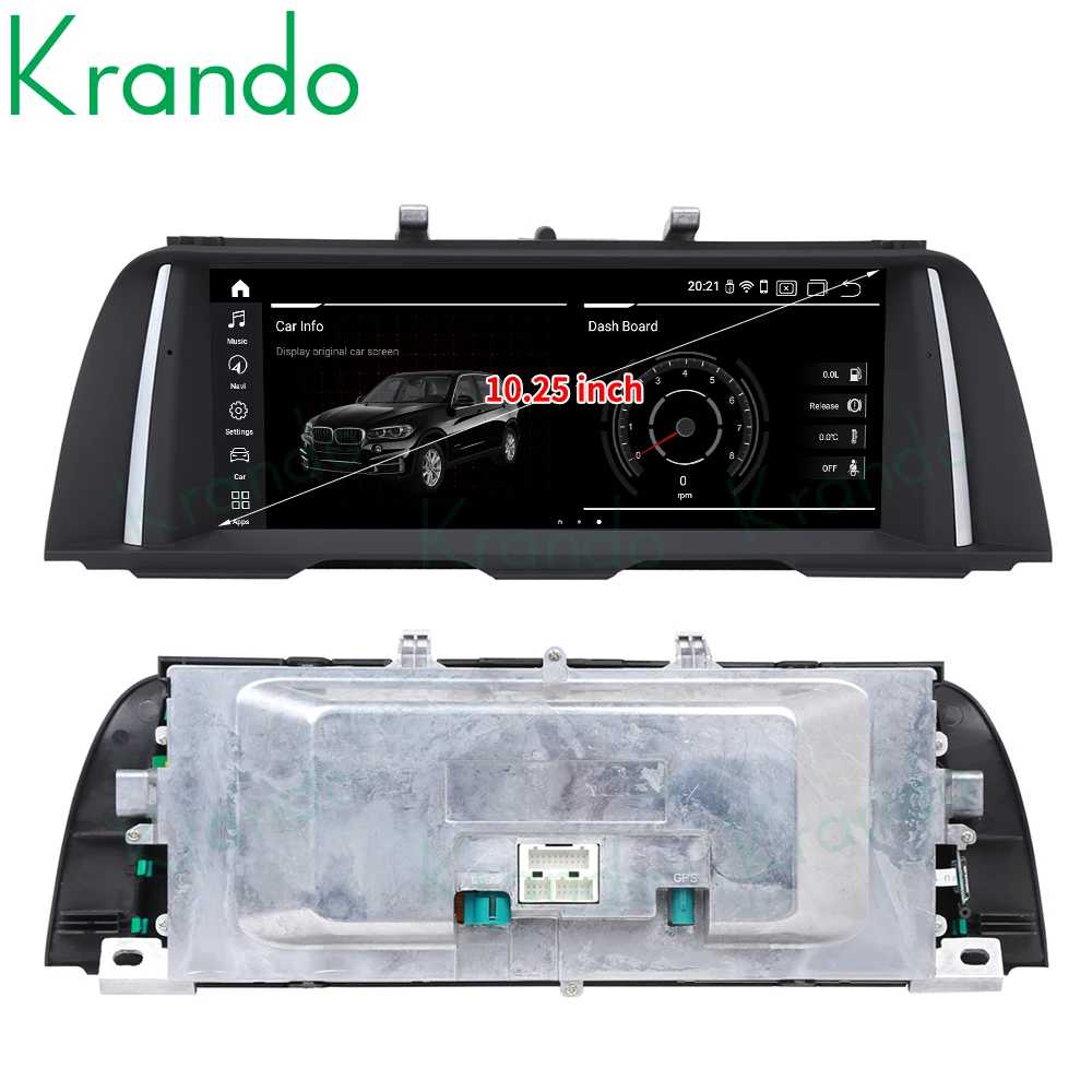 Автомагнитола Krando dvd проигрыватель с gps для BMW 5 Series F10 F11 10 0 25|Автомагнитолы| |