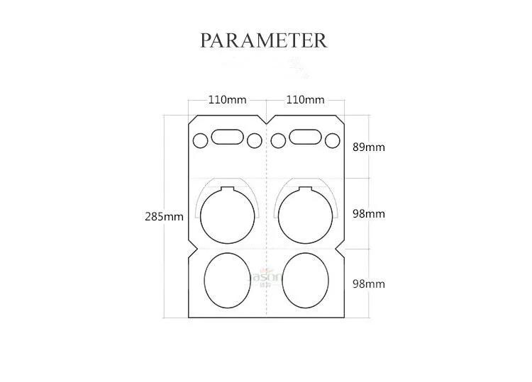 * Минималистичный дизайн 50 шт. бумажных фотобумаг бумажный портативный держатель