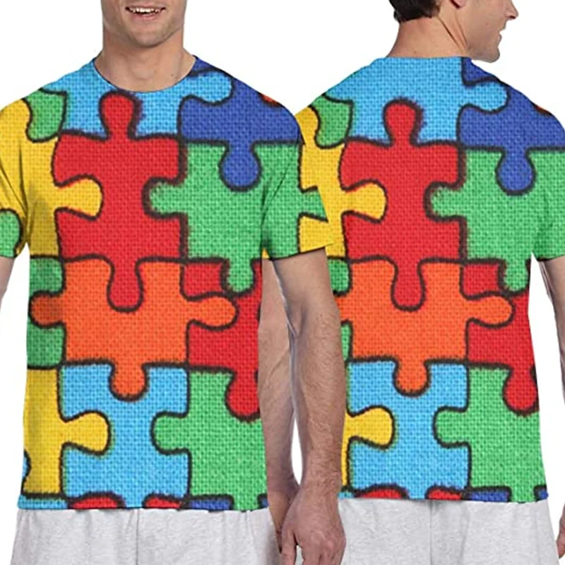 

Mens Unique 3D Double-Sided Stylish T Shirt retro t shirt harajuku