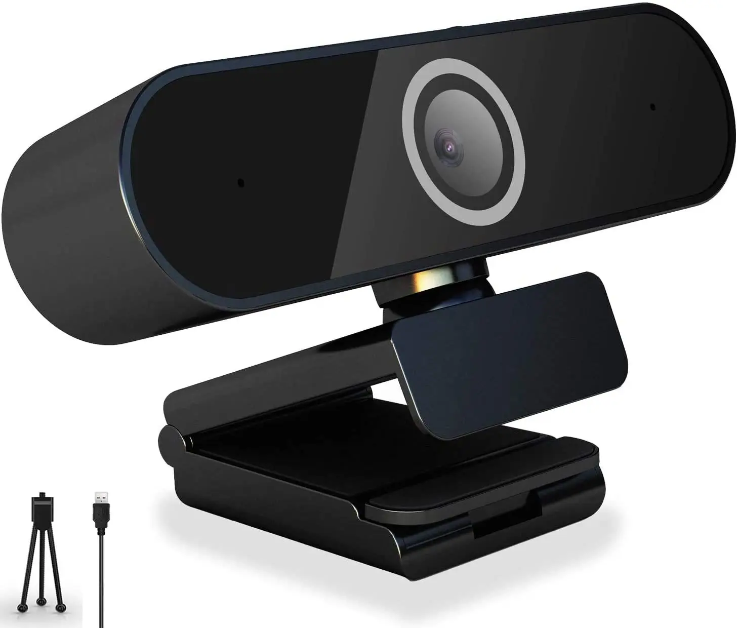 1080P 8MP Webcam with Microphone Desktop or Laptop, Streaming Webcam for Computer, USB Web Camera Built-in Mic, webcam 1080P