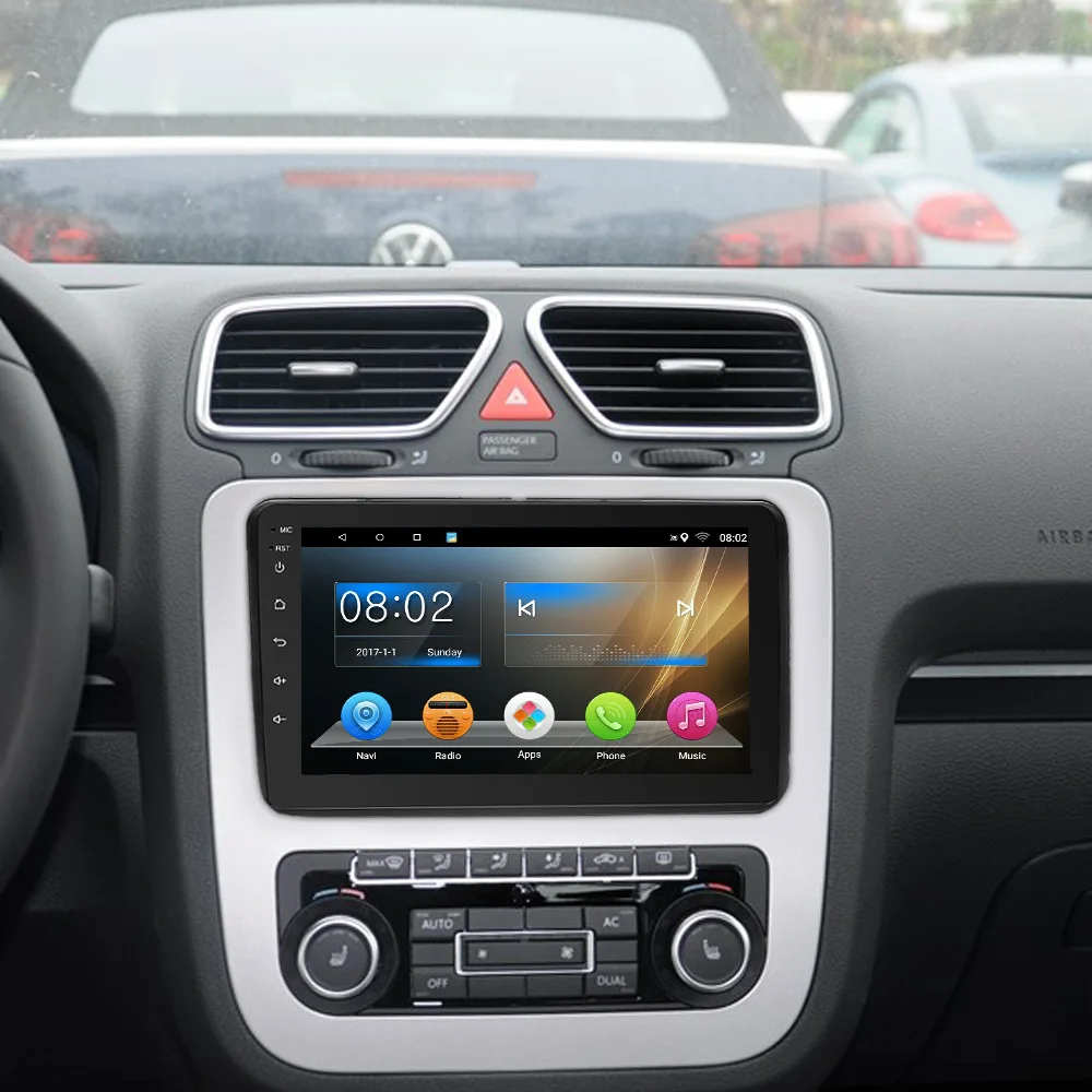 8 &quotAndroid 7 1 радио Автомобильный мультимедийный carro Авто MP5 MP4 FM 2 din стерео приемник