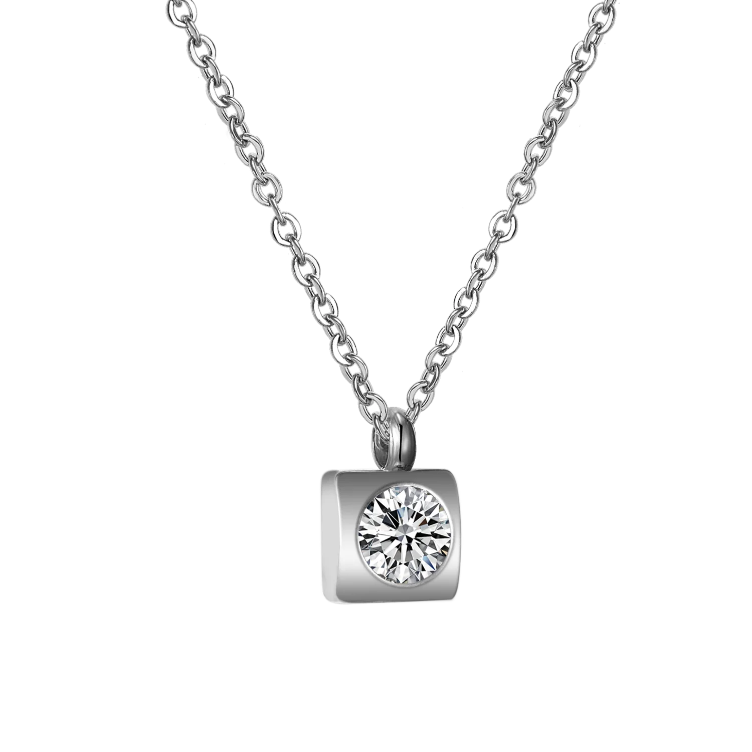 LUXUKISSKIDS цепочка с квадратным плетением подвески ожерелья Аксессуары Mujer