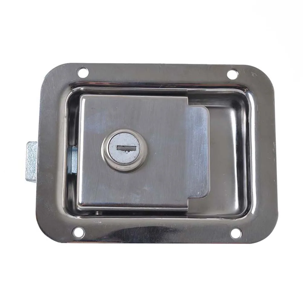1 PC Trailer RV Tool Box Lock Anti-Theft Stainless Steel Handle Caravan Parts Accessories Truck With Keys | Автомобили и