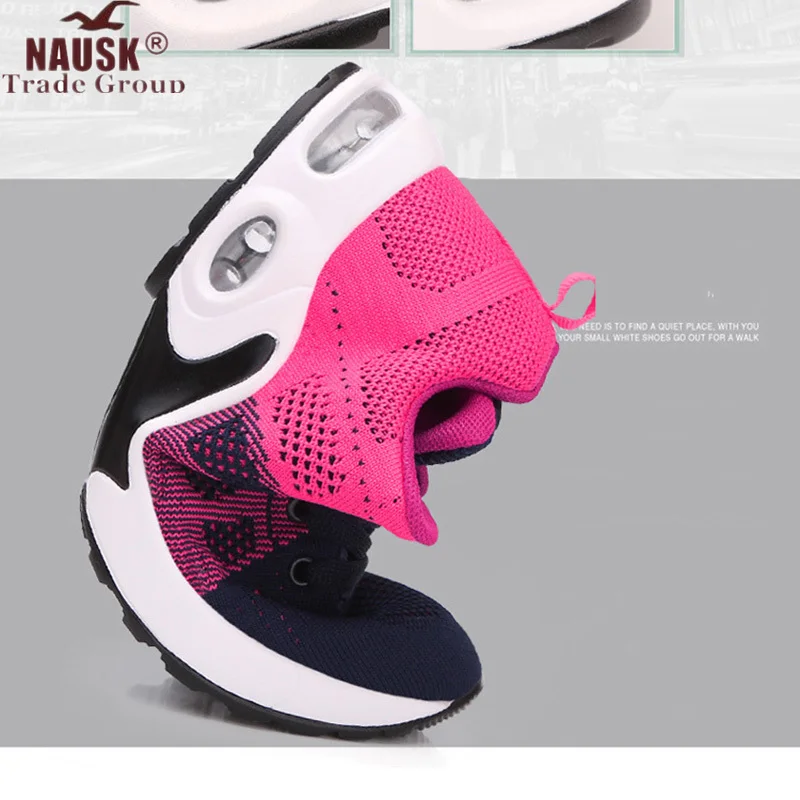 

Women Shoes Spring Autumn New Sports Ladies Shoes Walking Breathable Mesh Flat Shoes Casual Running Sneakers