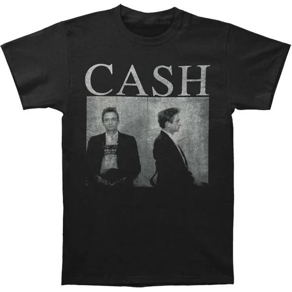 

Johnny Cash Mug Shot Slim Fit T-shirt