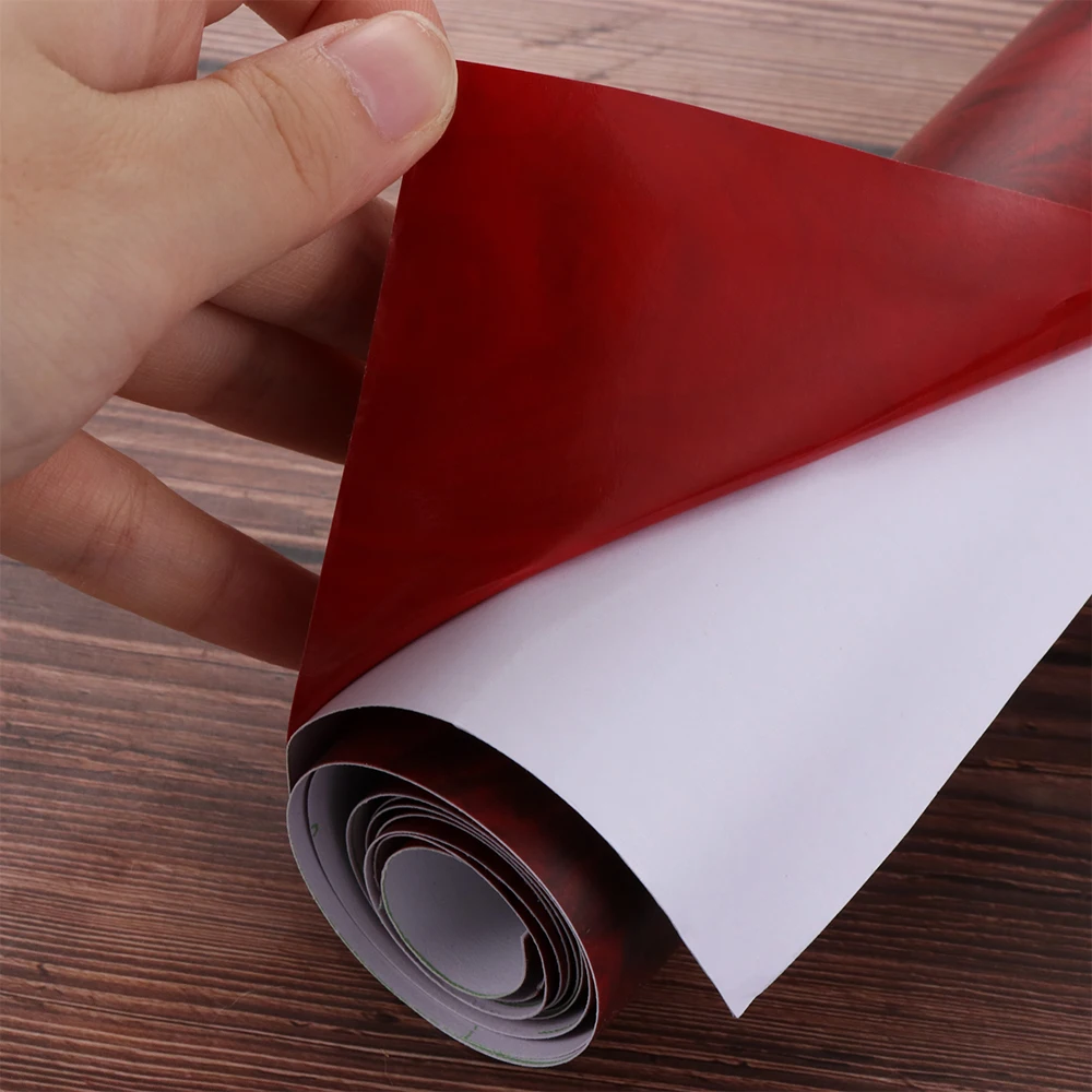 Новинка 30*100 см ПВХ самоклеящаяся текстурированная виниловая наклейка на дерево