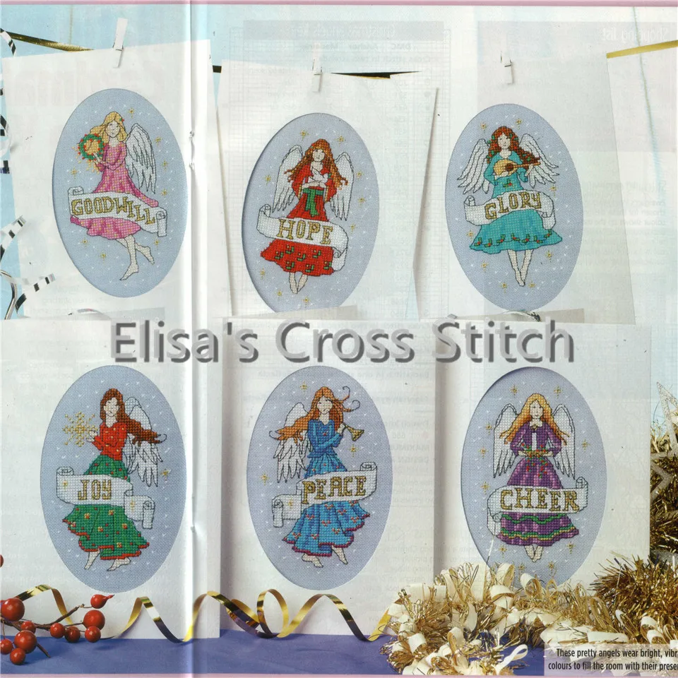 CD007 14ct Набор для вышивания крестиком карты посылка поздравительная открытка