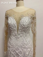 new design mermaid wedding dress bridal gown vestido de noiva