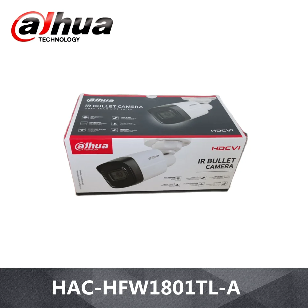 Камера видеонаблюдения Dahua серия Lite Plus 4K HDCVI ИК камера встроенный микрофон 80 м