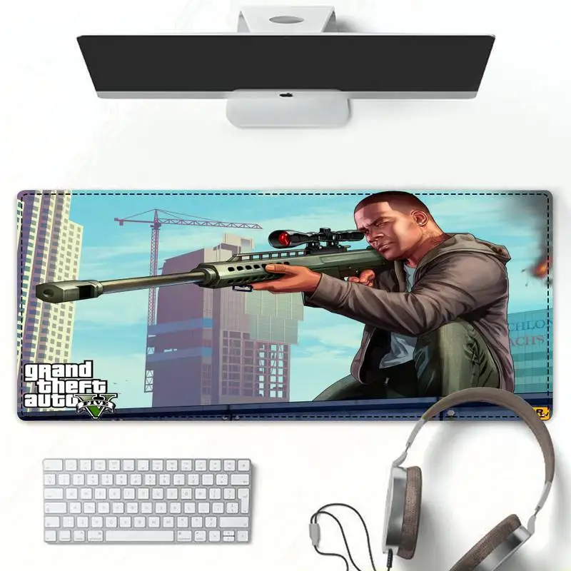 

Fashion GTA Gaming Mouse Pad Gamer Keyboard Maus Pad Desk Mouse Mat Game Accessories For Overwatch