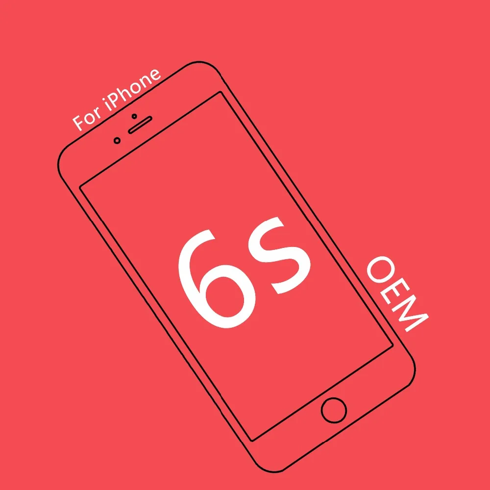 

AAA +++ OEM ЖК-экран для iPhone 6S, ЖК-экран в сборе, сменный экран для объектива Pantalla, дисплей с 3D сенсорным дигитайзером, бесплатная доставка