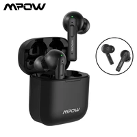 mpow x3 anc true wireless earbuds bluetooth 5 0 wireless earphones active noise canceling headphone touch control for smartphone