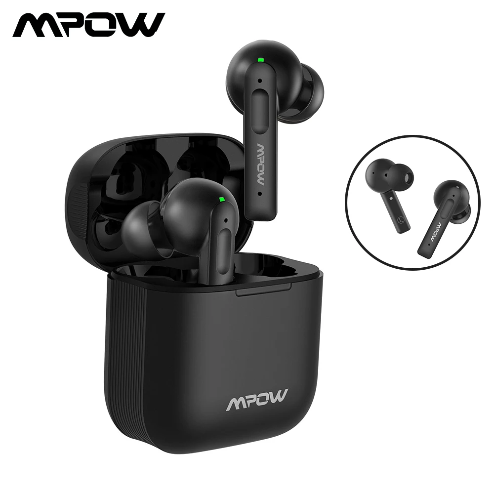 Mpow X3 ANC True Беспроводной наушники Bluetooth 5 0 Active Шум шумоподавления сенсорный