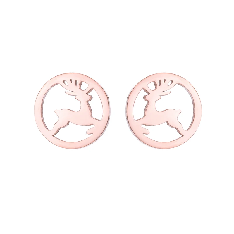 Женские серьги SMJEL в виде животных милые прыжков корейские для девочек ювелирные