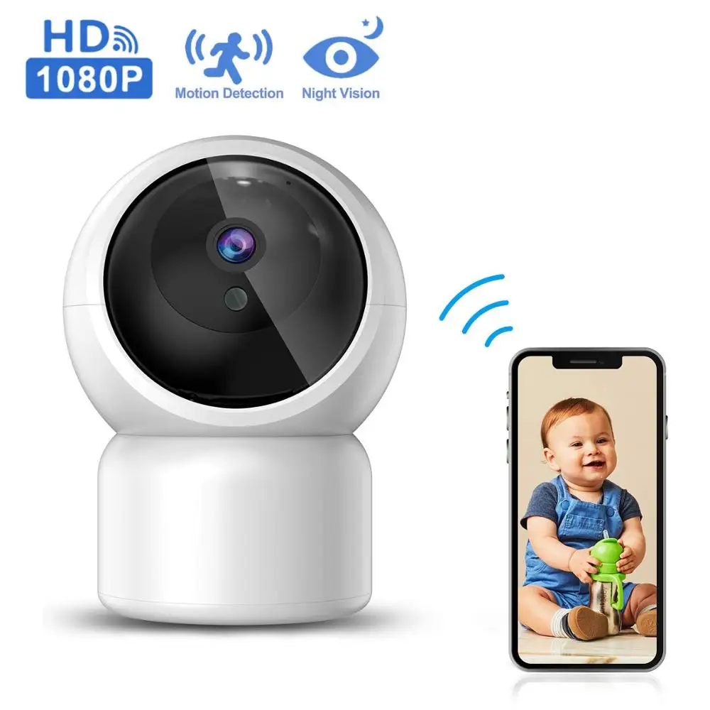 BESDERSEC 1080P облачная беспроводная домашняя камера Wifi ip с автоматическим