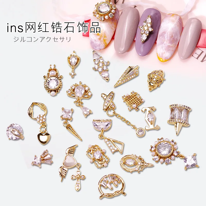 1 шт Стразы для украшения ногтей шармы бриллианты маникюра Декор страз дизайн