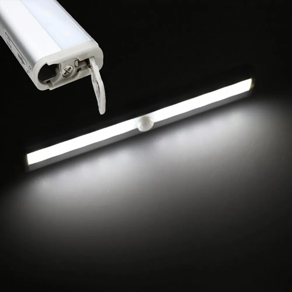 Беспроводной PIR автоматический датчик движения под лампой шкафа