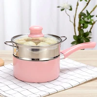 milk pot non stick pot small pot baby food supplement pot fried egg noodles pot baby mini gas cooker dual use cooking pot kitche