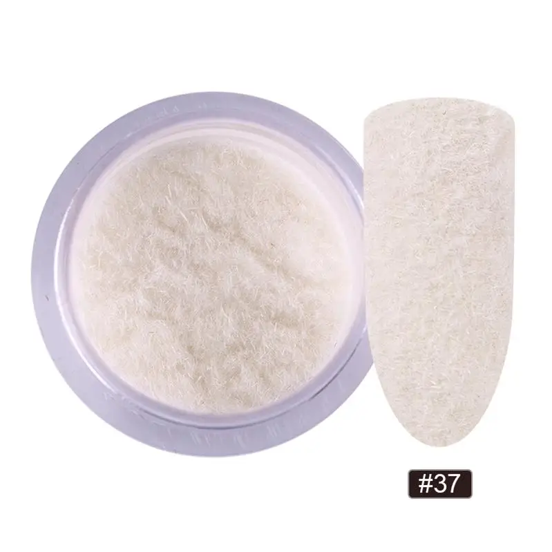 White 1 г/кор. Блестящий Порошок для ногтей Мерцающий, зеркальный розовый фиолетовый пигмент для ногтей 5 цветов Блестящий пылезащитный хромированный лак для ногтей - Цвет: White