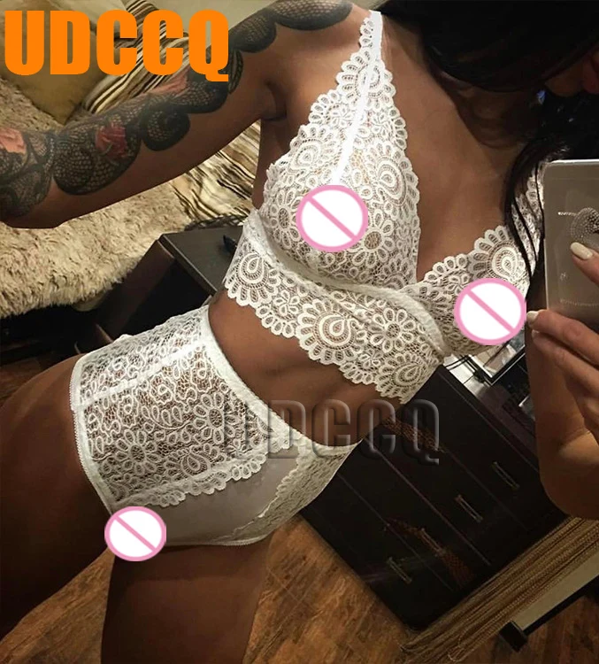 Эротическое белье с белым кружевным бантом Babydoll Biancheria интимная одежда интимное
