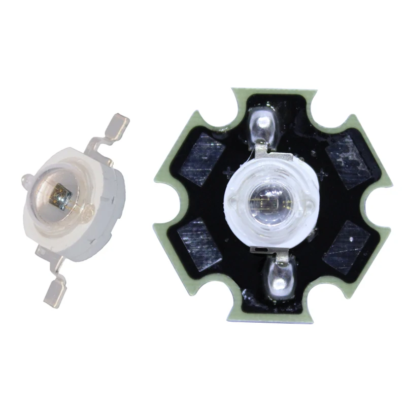 50 шт. Инфракрасный красный 850nm 3 Вт высокомощный светодиодный чип IR 850Nm Epistar