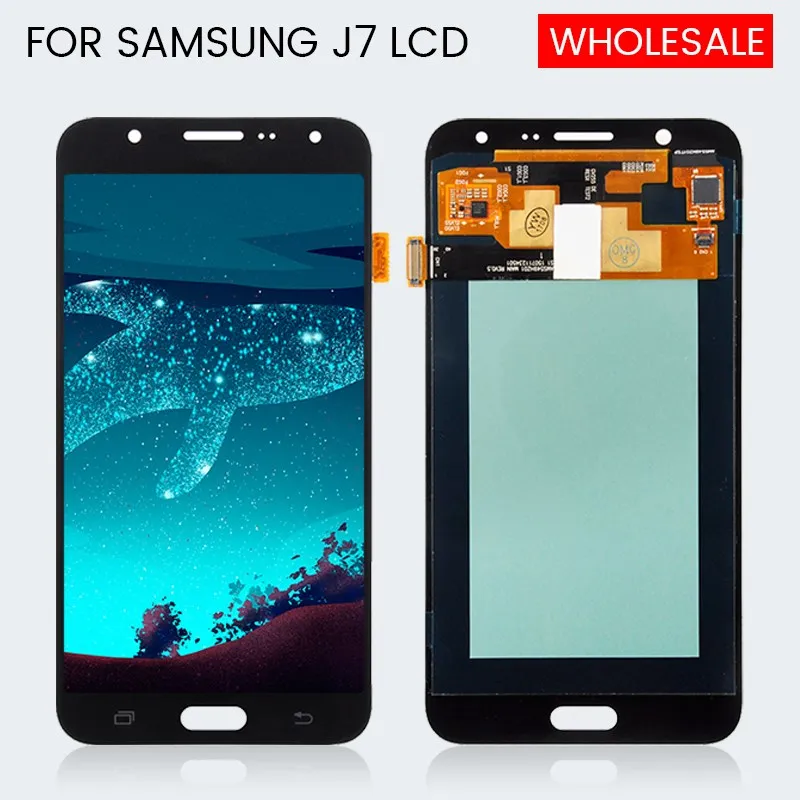 

Бесплатная доставка, сменный дисплей J7 2015 для Samsung Galaxy J700 Lcd J700M с сенсорным экраном и дигитайзером в сборе