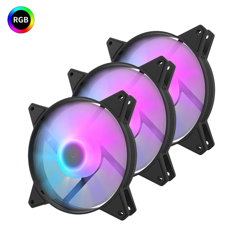 Чехол для ПК darkFlash RGB вентилятор 120 мм 12 В 4pin тихий настольный компьютер кулер