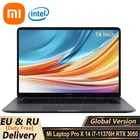 Ноутбук Xiaomi Laptop Pro X 14, 2021 дюйма, 16 ГБ, LPDDR4 + 3050 ГБТБ SSD