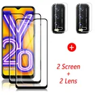 Закаленное стекло 4 в 1 для vivo y20 Y20 y20i, Взрывозащищенная пленка для объектива камеры vivo y 20i 2020