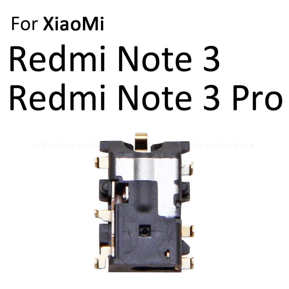 10 шт./лот штекер для наушников XiaoMi Redmi Note 5A 4X 4A 4 3 Pro разъем Запасные части |