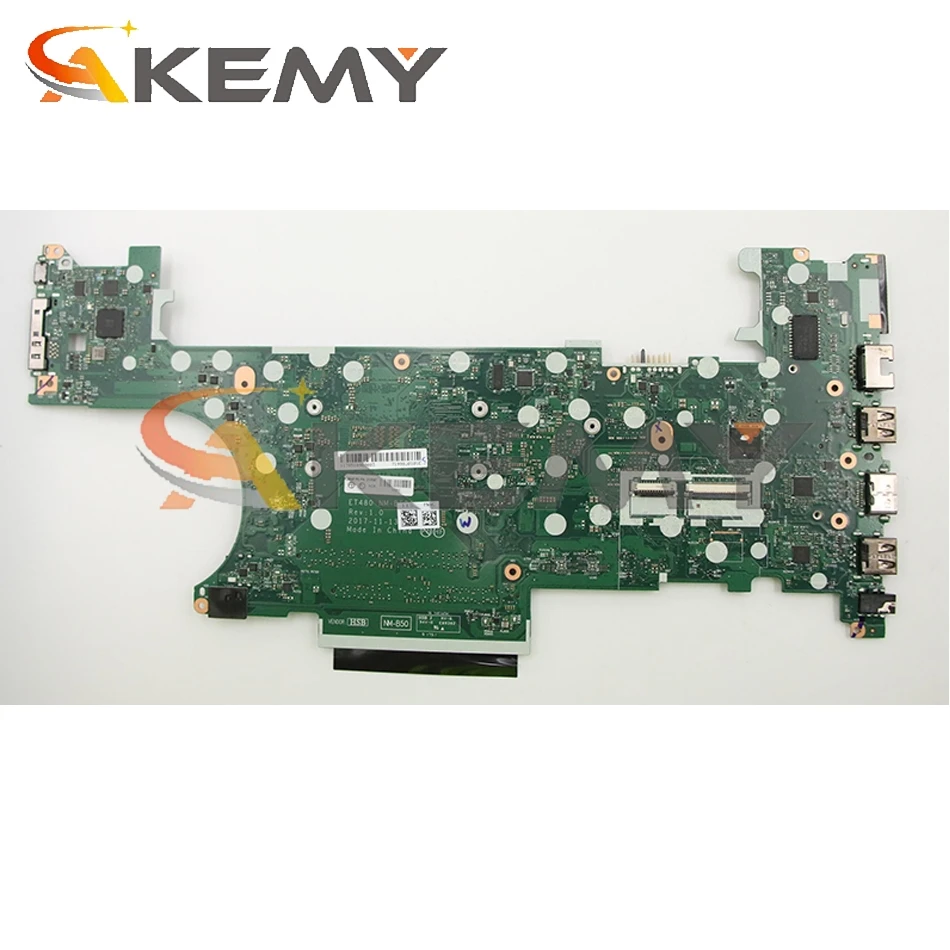 Günstig Für ThinkPad T480 Laptop Motherboard ET480 NM-B501 W/ CPU I7-8650U MX150 2GB GPU Getestet OK FRU 01YR342 01YR351 Mainboard