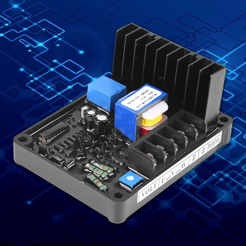 Brush Type Generator Three Phase AVR GB-170 Automatic Voltage Regulator Suitable for STC Three-Phase 220/380/400 VAC Gen | Электроника