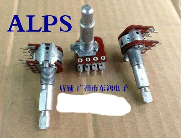 Японский потенциометр усилителя мощности Alps 16 двойной Axis a20k nad310 | Строительство и