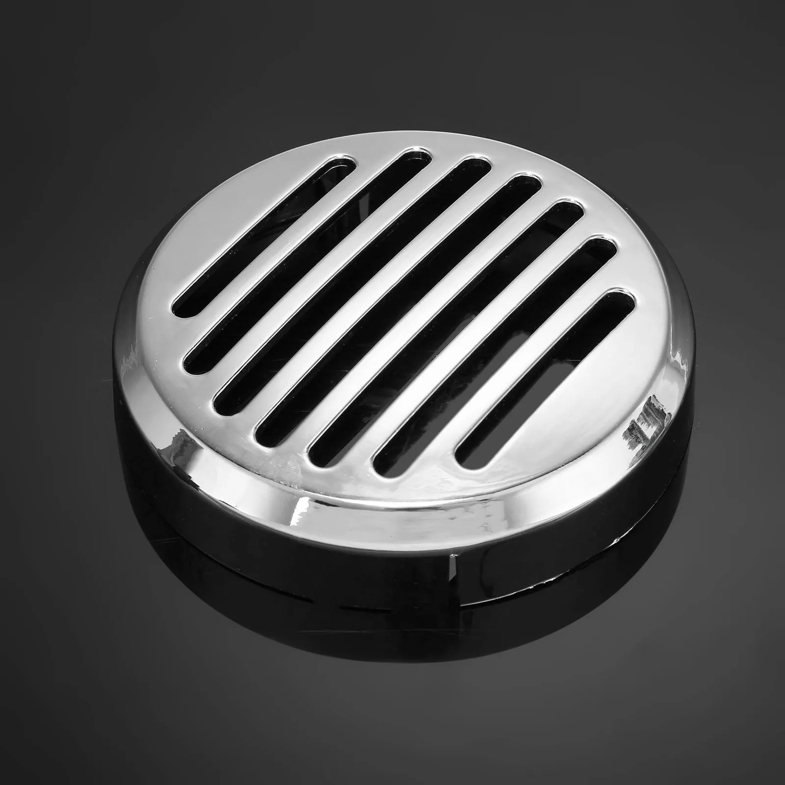 Мотоцикл 3 5 мм рога хромированная круглая шлицевая решетка автомобильный рожок