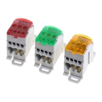ukk80a ukk125a ukk160a ukk250a ukk400a ukk500a connector ukk 80a terminal block 1 in many out din rail distribution box ukk 80a