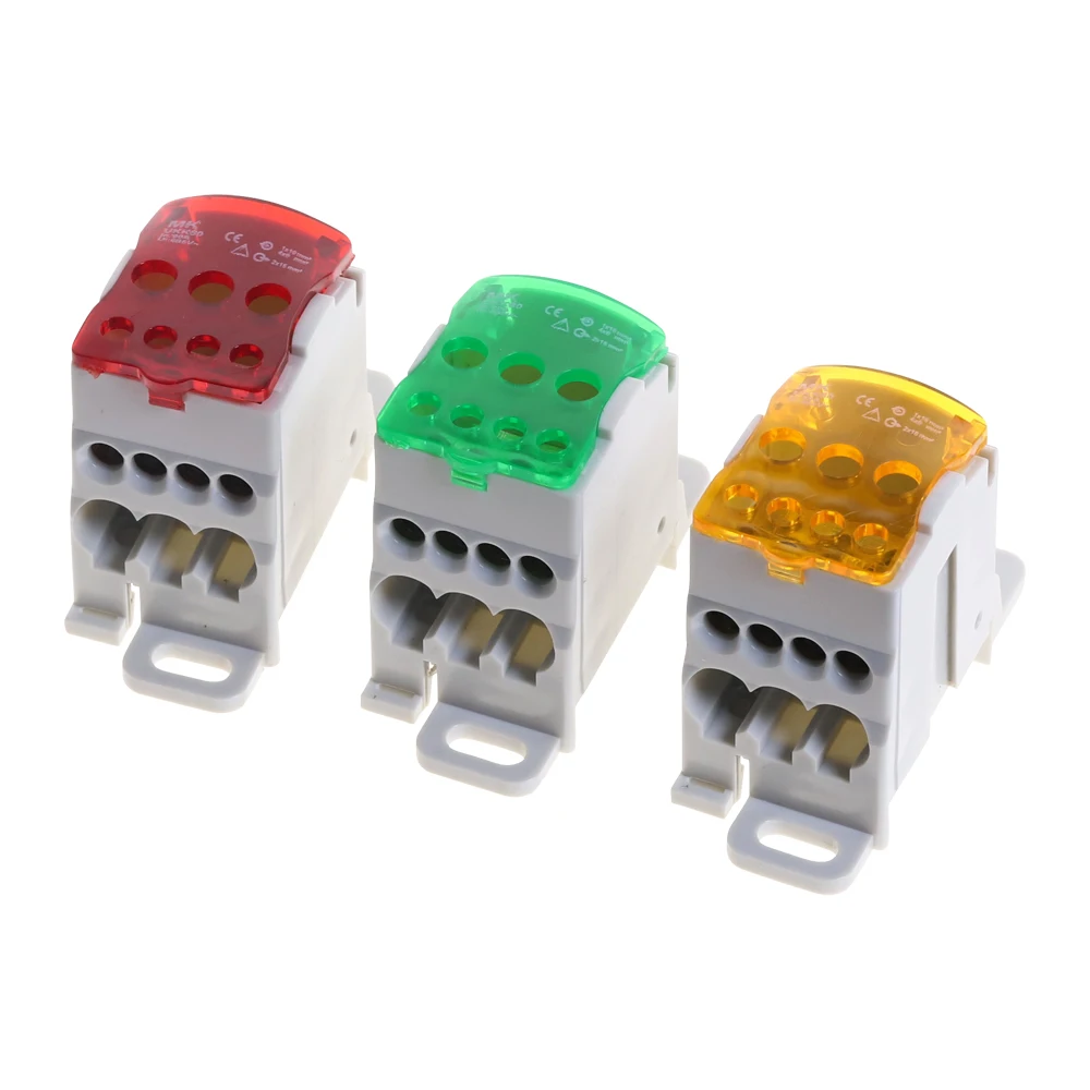 Коннектор UKK80A UKK125A UKK160A UKK250A UKK400A UKK500A Клеммная колодка ukk-80a 1 во многих из Дин-рейки