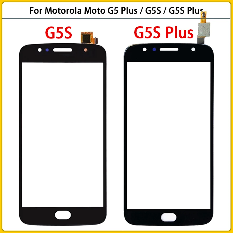 10PCS For Motorola Moto G5S Plus XT1791 XT1792 Touch Screen Panel Digitizer Sensor G5 Touchscreen Front Glass Replace | Мобильные