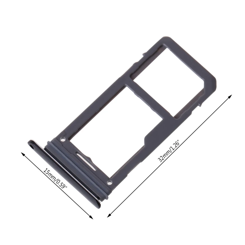 

Mobile Phone SIM SD Card Single/ Dual Slot Tray for samsung S8 S8 Plus #221