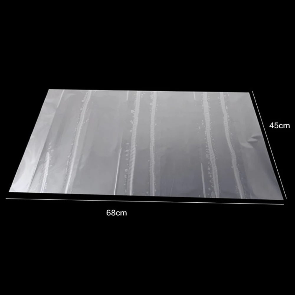 

68*45cm Transparent Oil Separation Wall Stickers Kitchen Ceramic Tile Sticker Furniture Protection Heat-resistant Free shipping