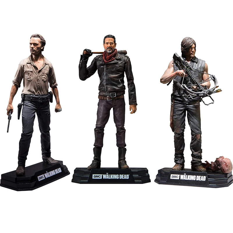 Экшн-фигурка Ходячие мертвецы Рик Дэрил Наган Коллекционная модель игрушки с