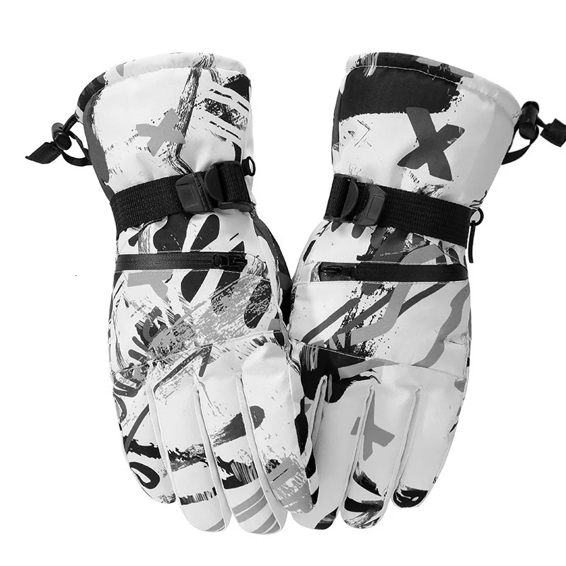 Уличные лыжные перчатки мужские и женские для верховой езды с сенсорным экраном