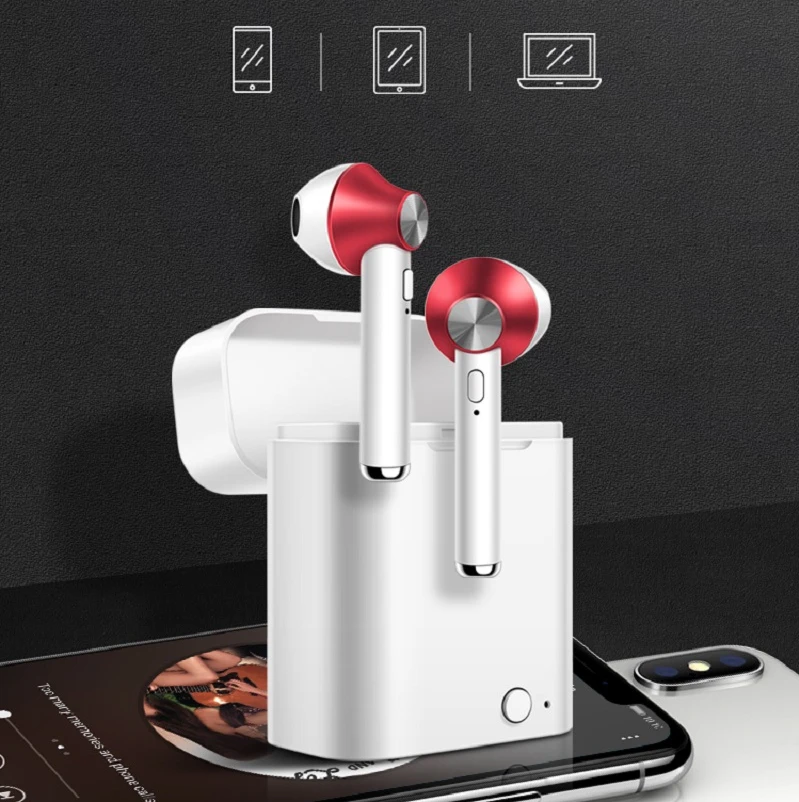 D012 TWS Bleutooth Наушники Беспроводные Bluetooth 5 0 наушники для Android спортивные гарнитуры PK