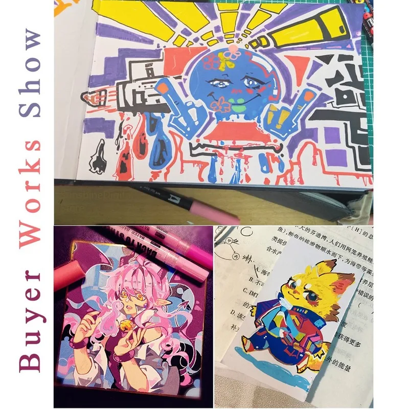 Акриловое волокно 12/8 Цвет Mitsubishi Posca Pc-1m картридж-ультра-тонкий утверждает-0 7 мм