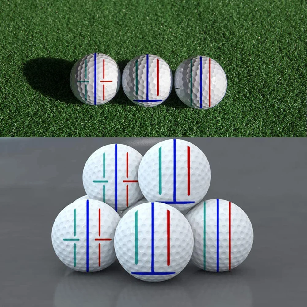 

Portable Golf Ball Line Liner with 2 Marker Pens Durable Golf Ball Marking Alignment Tool Easy Operation XR-Hot